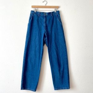 Vintage High Waist Straight Leg Jeans